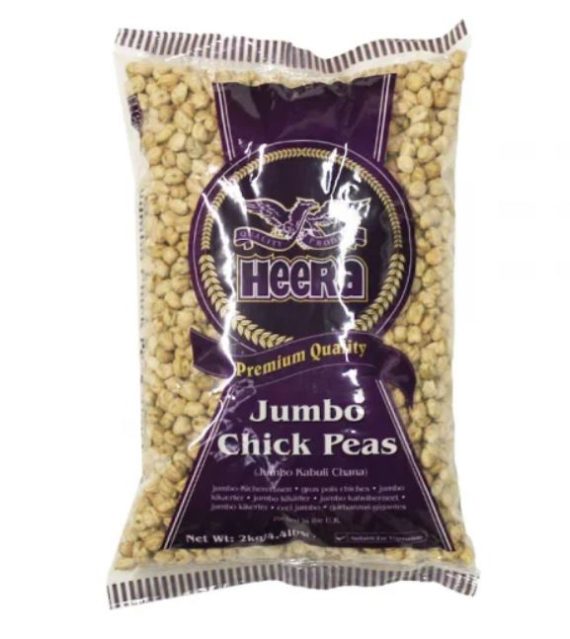 Heera Jumbo Chick Peas 1kg